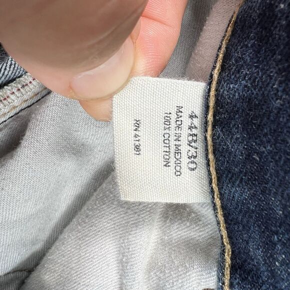 Polo Ralph Lauren Jeans 44Bx30 Relaxed Straight Fit Blue Denim Streetwear Y2K - Picture 10 of 14